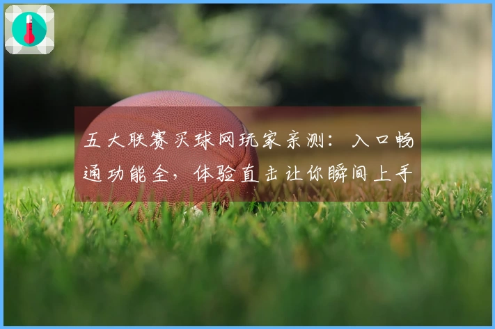 五大联赛买球网玩家亲测：入口畅通功能全，体验直击让你瞬间上手
